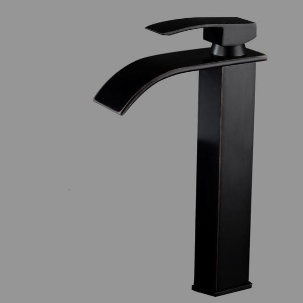 short/high faucet waterfall black bathroom basin single lever hole and cold washing tap for sink faucets
short/high faucet waterfall black bathroom basin single lever hole and cold washing tap for sink faucets