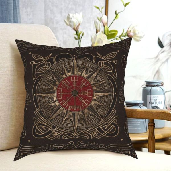 pillow case vegvisir viking ornament nordic mythology pillowcase printed polyester cushion cover decor runes home 18''
pillow case vegvisir viking ornament nordic mythology pillowcase printed polyester cushion cover decor runes home 18''