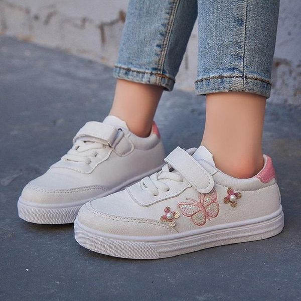 summer spring kids girls butterfly embroidery pu white casual shoes children sneakers athletic & outdoor, Black
summer spring kids girls butterfly embroidery pu white casual shoes children sneakers athletic & outdoor, Black