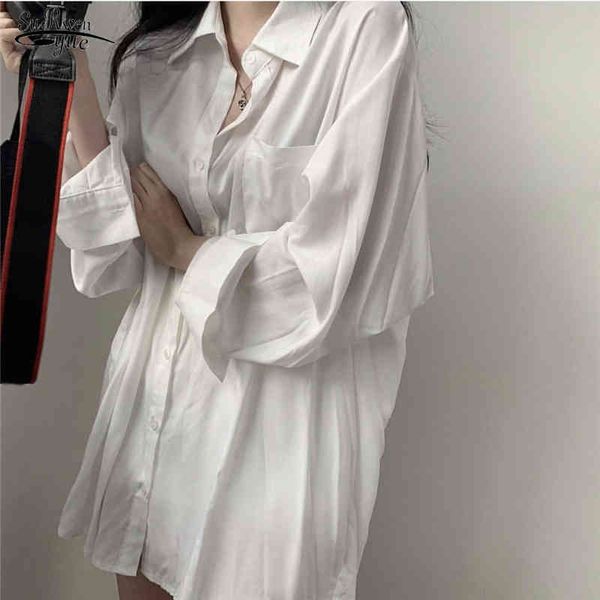 casual loose blue white women shirts spring autumn plus size cardigan blouse long sleeve solid female clothing 12506 210508
casual loose blue white women shirts spring autumn plus size cardigan blouse long sleeve solid female clothing 12506 210508