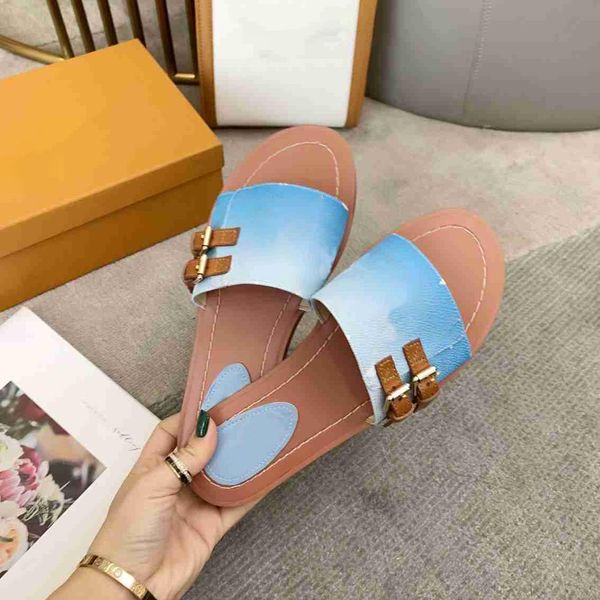 designer women buckle slippers summer fashion ladies flat beach sandals luxurys woman cool slides with box 10 color size 35-42, Black
designer women buckle slippers summer fashion ladies flat beach sandals luxurys woman cool slides with box 10 color size 35-42, Black