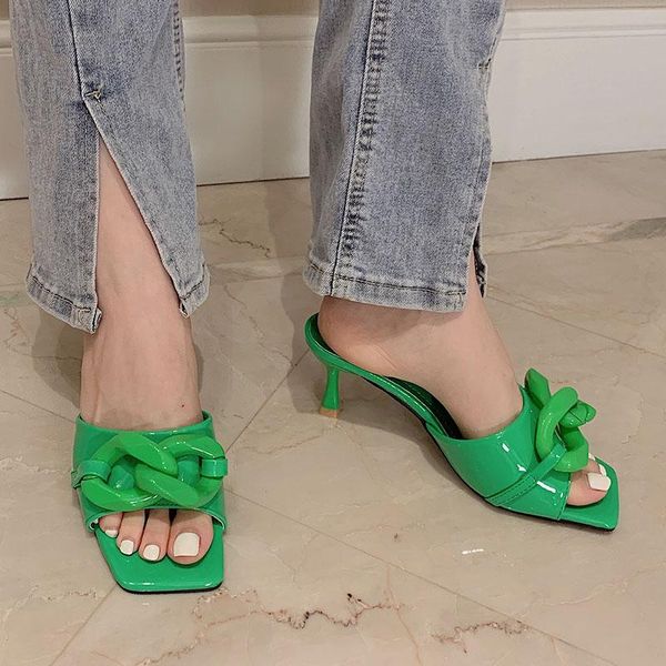slippers 2021 women summer sandal shoes fashion brand buckle slides ladies thin high heel slipper open toe casual dress female pumps, Black
slippers 2021 women summer sandal shoes fashion brand buckle slides ladies thin high heel slipper open toe casual dress female pumps, Black