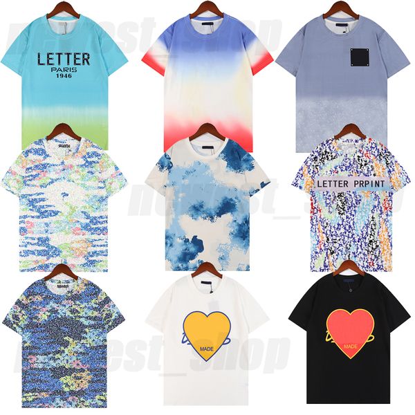 summer designer mens t-shirts geometric letter black white green circle gradient color print t-shirt womens luxury t shirt paris tshirt dres, White;black
summer designer mens t-shirts geometric letter black white green circle gradient color print t-shirt womens luxury t shirt paris tshirt dres, White;black