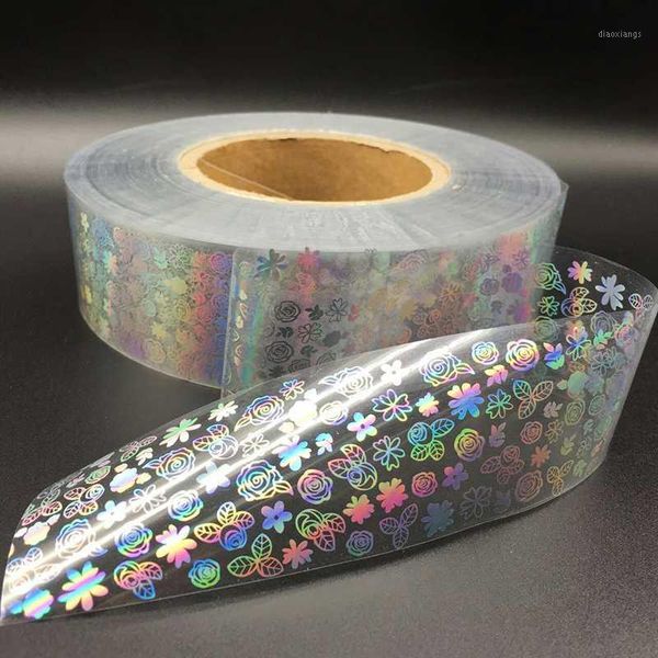 100x4cm/sheet nail foil holografico laser silver flower film full cover sticker transfer decal for1, Black
100x4cm/sheet nail foil holografico laser silver flower film full cover sticker transfer decal for1, Black