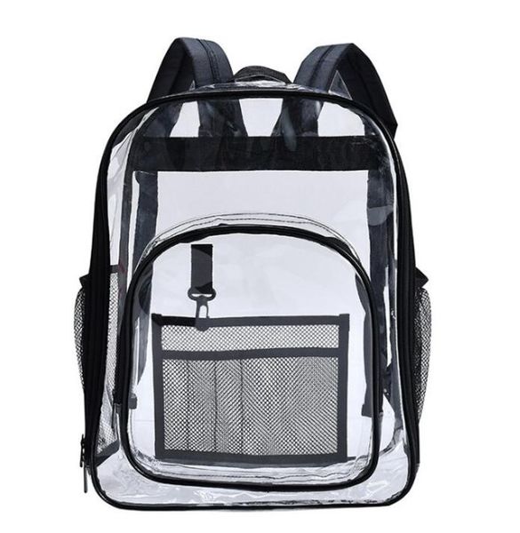 3pcs backpack bag student pvc large capacity transparent waterproof school bags mix color
3pcs backpack bag student pvc large capacity transparent waterproof school bags mix color