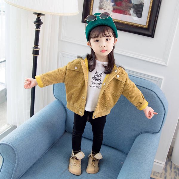 ins baby girls jacket 2-7 years old kids corduroy jacket cartoon embroidered letters spring and autumn wild hooded coat, Blue;gray
ins baby girls jacket 2-7 years old kids corduroy jacket cartoon embroidered letters spring and autumn wild hooded coat, Blue;gray
