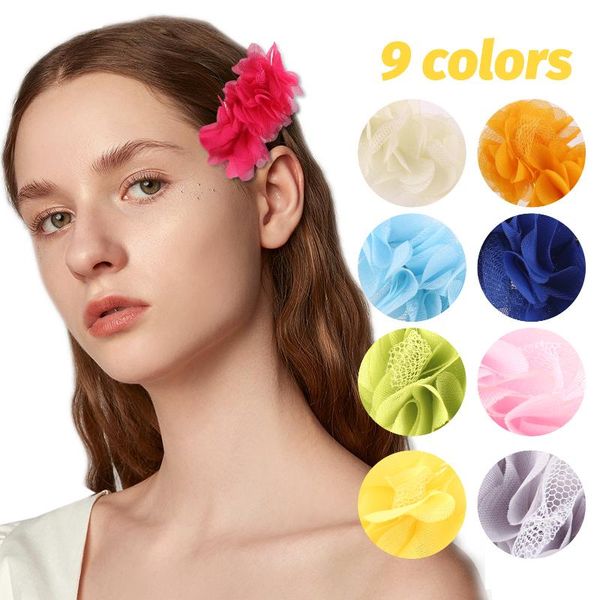 hair accessories candygirl 9pc cute summer flower hairpin pure color side barrette tulle beauty clip for girls ornament, Slivery;white
hair accessories candygirl 9pc cute summer flower hairpin pure color side barrette tulle beauty clip for girls ornament, Slivery;white