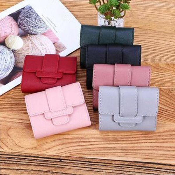 new style wallet female short student korean fashion cute compact portable mini wallet coin purse card holder coin girls handbag, Red;black
new style wallet female short student korean fashion cute compact portable mini wallet coin purse card holder coin girls handbag, Red;black