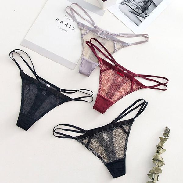 women's panties lingerie mesh see though string femme summer vintage lace underwear tangas mujer low waist cross hollow out g women, Black;pink
women's panties lingerie mesh see though string femme summer vintage lace underwear tangas mujer low waist cross hollow out g women, Black;pink