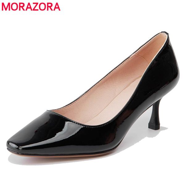 dress shoes morazora 2021 spring square toe high heels thin heel basic women pumps fashion classic office lady female, Black
dress shoes morazora 2021 spring square toe high heels thin heel basic women pumps fashion classic office lady female, Black