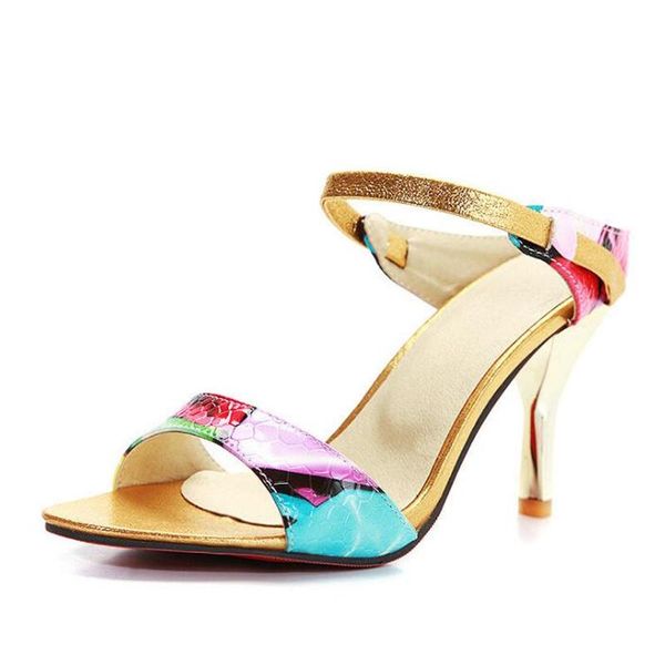 slippers summer style stiletto high heels women sandals belt buckle pointed open toe one-line female simple, Black
slippers summer style stiletto high heels women sandals belt buckle pointed open toe one-line female simple, Black