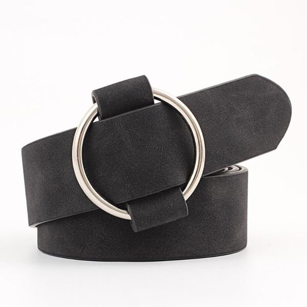 belts round buckle ceinture all-match waistband dress casual women belt jeans solid decorative fashion elastic wide leather strap, Black;brown
belts round buckle ceinture all-match waistband dress casual women belt jeans solid decorative fashion elastic wide leather strap, Black;brown