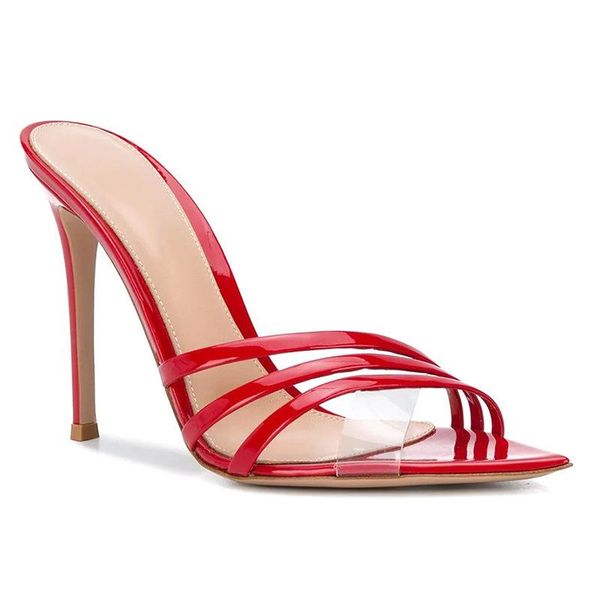 fashion sandals women 2021 summer red pointed tapered super high heel simple and convenient cool slippers plus size, Black
fashion sandals women 2021 summer red pointed tapered super high heel simple and convenient cool slippers plus size, Black