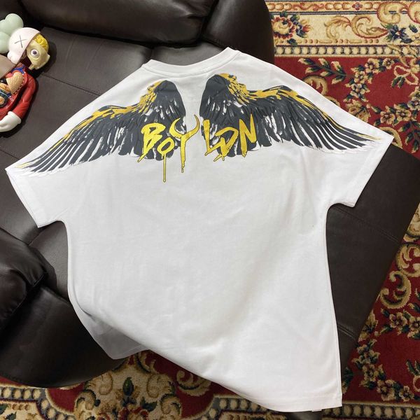 fashion t shirt b family short sleeve personalized letter eagle wings gilded trend couple, White;black
fashion t shirt b family short sleeve personalized letter eagle wings gilded trend couple, White;black