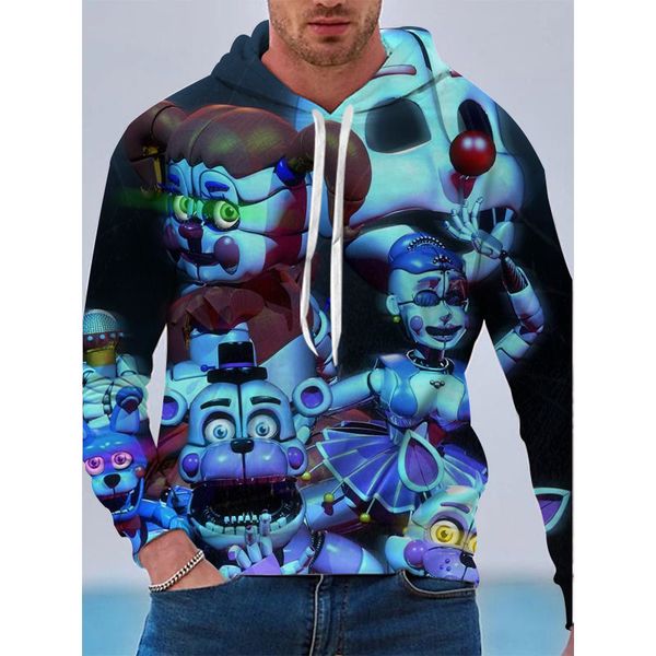 halloween robot bear pattern men s 3d printing hoodie visual impact party punk gothic round neck american sweatshirt hoodie, Black
halloween robot bear pattern men s 3d printing hoodie visual impact party punk gothic round neck american sweatshirt hoodie, Black