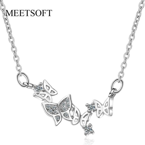 pendant necklaces meetsoft silver plated necklace minimalist clavicle chain female crystal flower butterfly accessories gift
pendant necklaces meetsoft silver plated necklace minimalist clavicle chain female crystal flower butterfly accessories gift