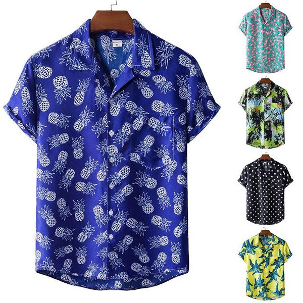 men's casual shirts 2021 est and test 100% cotton hawaiian printed shirt us size regular fit short sleeve beach hawaii european, White;black
men's casual shirts 2021 est and test 100% cotton hawaiian printed shirt us size regular fit short sleeve beach hawaii european, White;black