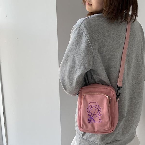 evening bags small women's messenger bag japan korea fashion mini canvas shoulder crossbody for women 2021 phone zipper flap
evening bags small women's messenger bag japan korea fashion mini canvas shoulder crossbody for women 2021 phone zipper flap