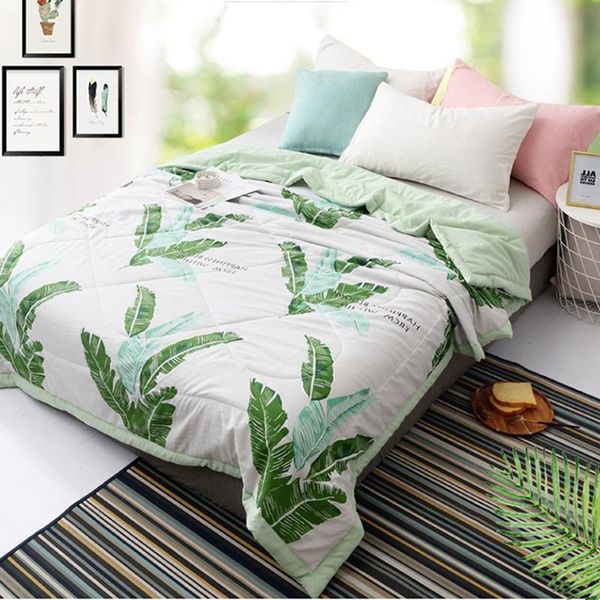 comforters & sets washable cotton summer thin quilt plants ab side blanket for air conditioning edredones
comforters & sets washable cotton summer thin quilt plants ab side blanket for air conditioning edredones