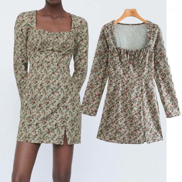 women fashion flower printing elegant sashes square collar dresses ladies long sleeve slim vestidos mini dress casual, Black;gray
women fashion flower printing elegant sashes square collar dresses ladies long sleeve slim vestidos mini dress casual, Black;gray