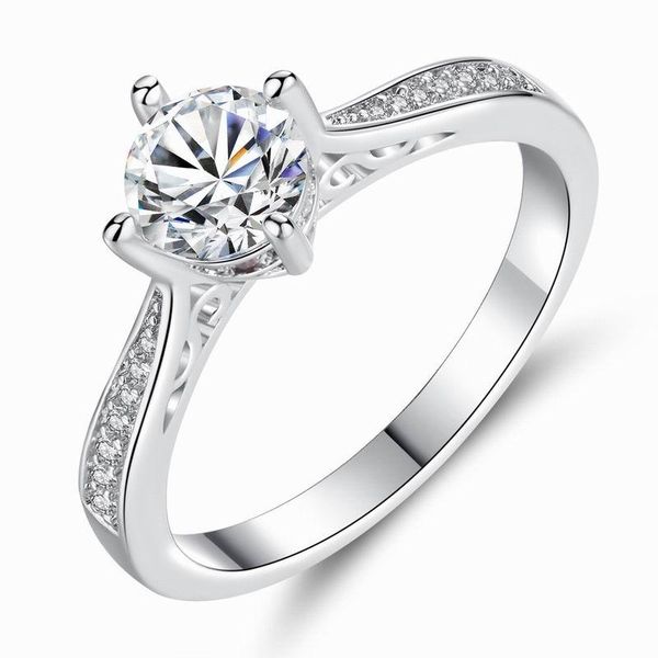 wedding rings luxurious carat round cut cubic zircon engagement for women charm simple propose ring female jewellery, Slivery;golden
wedding rings luxurious carat round cut cubic zircon engagement for women charm simple propose ring female jewellery, Slivery;golden