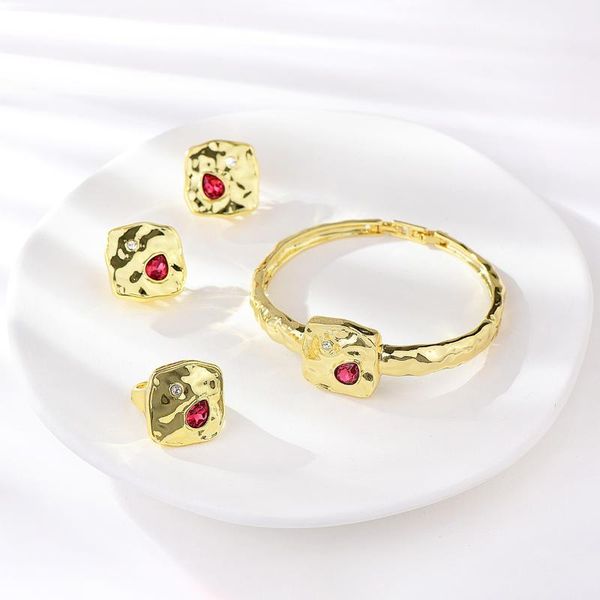 earrings & necklace viennois dubai gold jewelry sets luxury water drop crystal rhinestone square rings bangle costume jewellery, Silver
earrings & necklace viennois dubai gold jewelry sets luxury water drop crystal rhinestone square rings bangle costume jewellery, Silver
