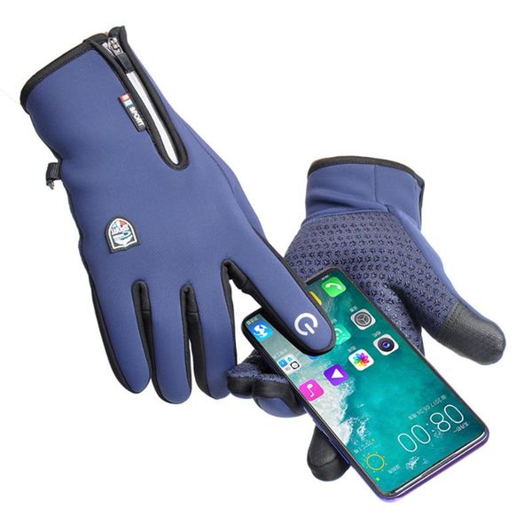 cycling gloves winter thermal touch screen anti-slip waterproof outdoor sports skiing driving bicycle motorcycle, Black
cycling gloves winter thermal touch screen anti-slip waterproof outdoor sports skiing driving bicycle motorcycle, Black