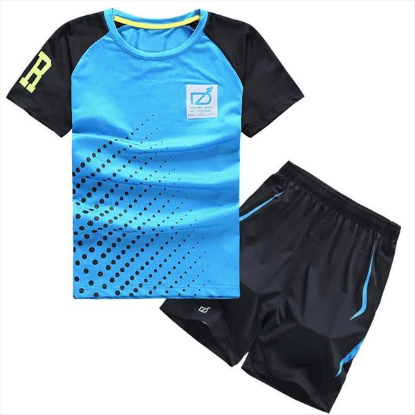 kids summer suit teenage sports clothing set boys fast dry t shirt and short pants for 4 6 8 10, White
kids summer suit teenage sports clothing set boys fast dry t shirt and short pants for 4 6 8 10, White