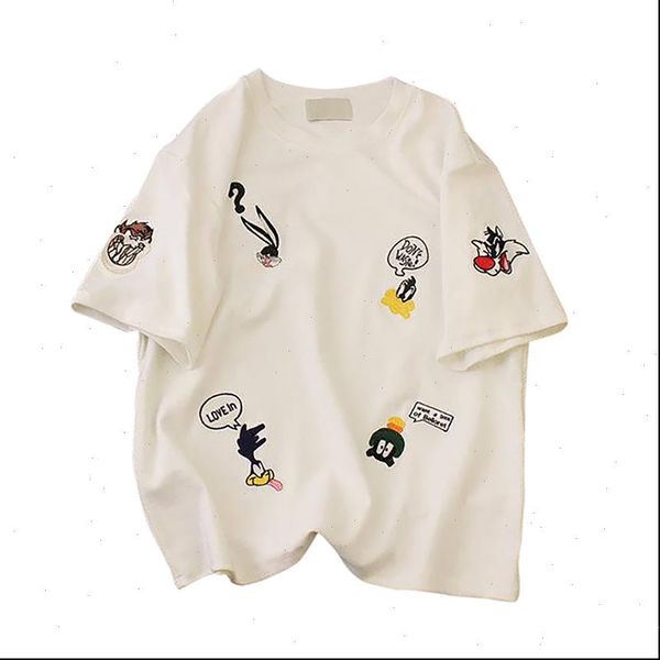 women t womens shirt casual oversize femme short sleeve o neck streetwear harajuku tshirts summer for woman, White
women t womens shirt casual oversize femme short sleeve o neck streetwear harajuku tshirts summer for woman, White