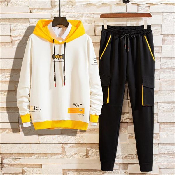 sets hiphop hoodies and cropped men tracksuits pant patchwork streetwear male suits two piece set casual rap hip hop clothing, Gray 
sets hiphop hoodies and cropped men tracksuits pant patchwork streetwear male suits two piece set casual rap hip hop clothing, Gray