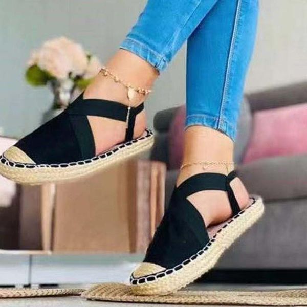 sandals women straw flat shoes 2021 summer flats ladies casual comfortable shoe women's elastic band female footwearplus size, Black
sandals women straw flat shoes 2021 summer flats ladies casual comfortable shoe women's elastic band female footwearplus size, Black