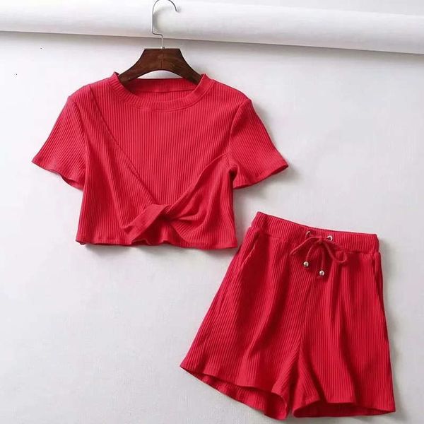 chest tracksuits ins women's cross slim short sleeve t-shirt casual shorts comfortable exercise yoga suit for women, Gray
chest tracksuits ins women's cross slim short sleeve t-shirt casual shorts comfortable exercise yoga suit for women, Gray