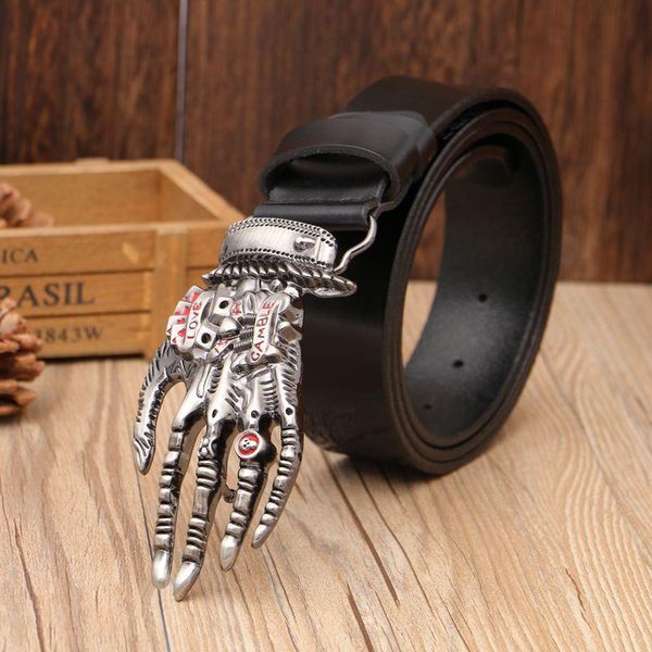 belts leather man fashion ghost hand belt western denim birthday party gift, Black;brown
belts leather man fashion ghost hand belt western denim birthday party gift, Black;brown