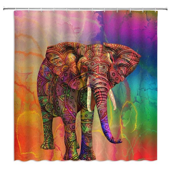 elephant shower curtain,bohemian pattern elephant african wildlife mandala indian elephant decor,fabric bathroom set with hook
elephant shower curtain,bohemian pattern elephant african wildlife mandala indian elephant decor,fabric bathroom set with hook