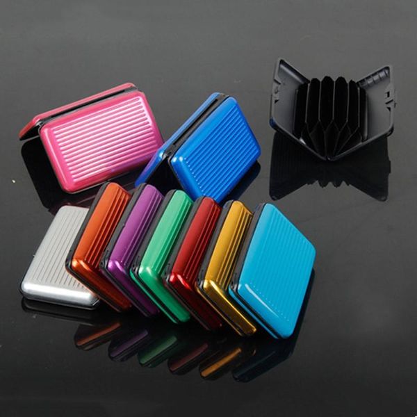 card holders 2021 brand metal business name id holder case wallet box mini antimagnetic waterproof aluminum cards, Brown;gray
card holders 2021 brand metal business name id holder case wallet box mini antimagnetic waterproof aluminum cards, Brown;gray