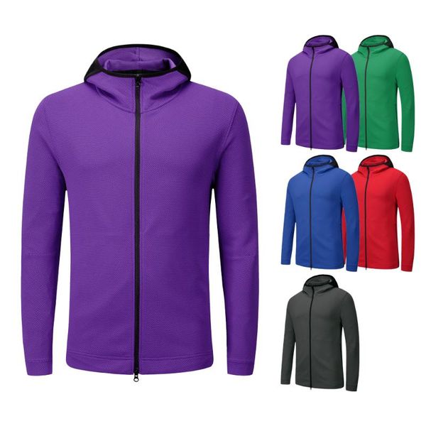 running jackets autumn plain breathable sport type hooded jacket with pockets full polyester long sleeve training clothes for men xa8808, Black;red
running jackets autumn plain breathable sport type hooded jacket with pockets full polyester long sleeve training clothes for men xa8808, Black;red