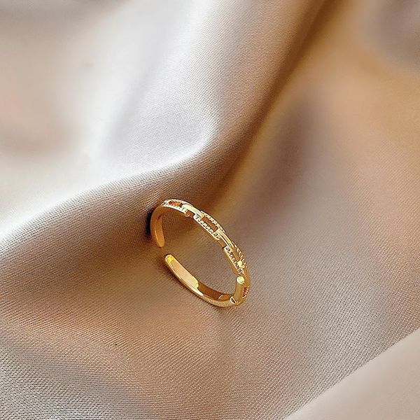 wedding rings arrival jewellery vintage designer hollow chain design female minority female's adjustable size ring party for women, Slivery;golden
wedding rings arrival jewellery vintage designer hollow chain design female minority female's adjustable size ring party for women, Slivery;golden