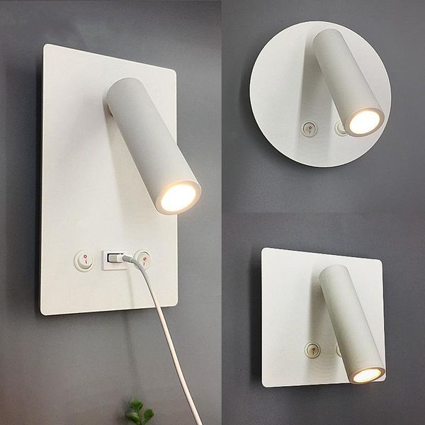 wall lamp el led bedroom living room reading rotatable bedside engineering
wall lamp el led bedroom living room reading rotatable bedside engineering