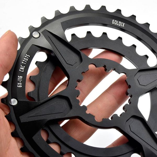 bike heels & chainwheels gxp mountain crankset bicycle sprocket 38t/28t aluminum alloy cnc machining double-layer disc for
bike heels & chainwheels gxp mountain crankset bicycle sprocket 38t/28t aluminum alloy cnc machining double-layer disc for