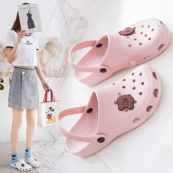 fashion sandals women clogs soft bottom beach slippers clog comfortable breathable ankle-wrap pvc 210908, Black
fashion sandals women clogs soft bottom beach slippers clog comfortable breathable ankle-wrap pvc 210908, Black