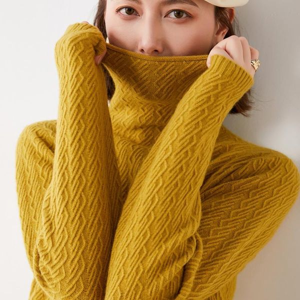 women's sweaters lafarvie autumn winter knitted turtleneck sweater women slim fashion warm female pullover long sleeve clothe 2021 jum, White;black
women's sweaters lafarvie autumn winter knitted turtleneck sweater women slim fashion warm female pullover long sleeve clothe 2021 jum, White;black