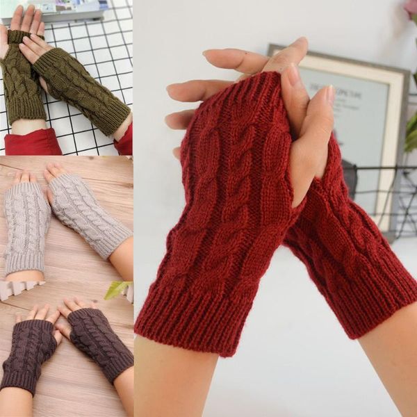 sports gloves autumn women wool arm warmers winter fashion fingerless button knitted mitten long, Black
sports gloves autumn women wool arm warmers winter fashion fingerless button knitted mitten long, Black