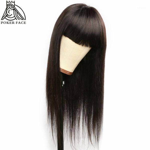 poker face brazilian remy 100% human bang wigs 26 inch pre plucked natural black straight wave full machine made lace front wigs1, Black;brown
poker face brazilian remy 100% human bang wigs 26 inch pre plucked natural black straight wave full machine made lace front wigs1, Black;brown