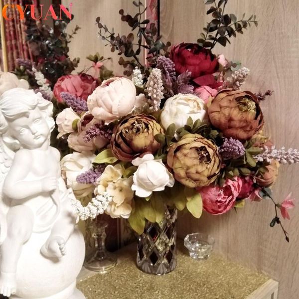 heads artificial peony flower bouquet silk fake flowers home decoration diy scrapbook plant wedding party decorative & wreaths
heads artificial peony flower bouquet silk fake flowers home decoration diy scrapbook plant wedding party decorative & wreaths