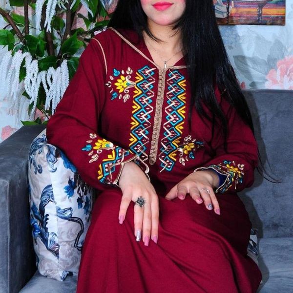 ethnic clothing embroidery women muslim dress autumn spring 2021 casual female long maxi robe femme vestiods office lady african ramadan dje, Red
ethnic clothing embroidery women muslim dress autumn spring 2021 casual female long maxi robe femme vestiods office lady african ramadan dje, Red