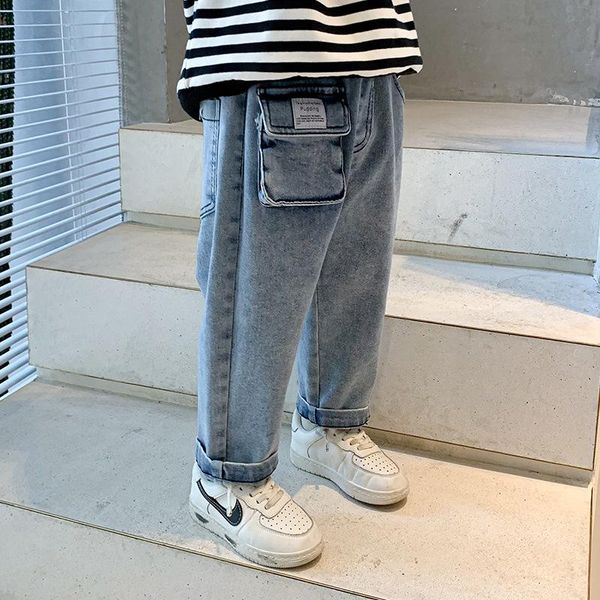 jeans children's wear boys' pants spring and autumn casual 2021 baby trouser 1-91, Blue
jeans children's wear boys' pants spring and autumn casual 2021 baby trouser 1-91, Blue