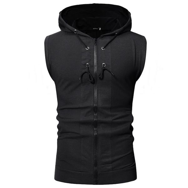 men's polos shirt summer england style casual hooded sleeveless t-shi p025, White;black
men's polos shirt summer england style casual hooded sleeveless t-shi p025, White;black