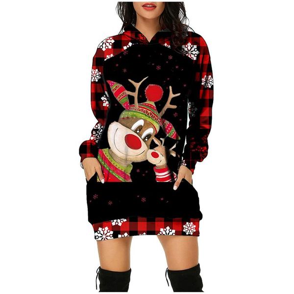 casual dresses long hoodie christmas print dress harajuku streetwear elk printed pullover mini ladies winter party sweatshirt, Black;gray
casual dresses long hoodie christmas print dress harajuku streetwear elk printed pullover mini ladies winter party sweatshirt, Black;gray