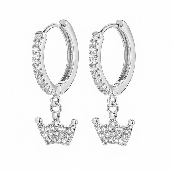 stud gold silver earrings trendy cubic zirconia magic crown for women fashion jewelry cute accesorios mujer, Golden;silver
stud gold silver earrings trendy cubic zirconia magic crown for women fashion jewelry cute accesorios mujer, Golden;silver