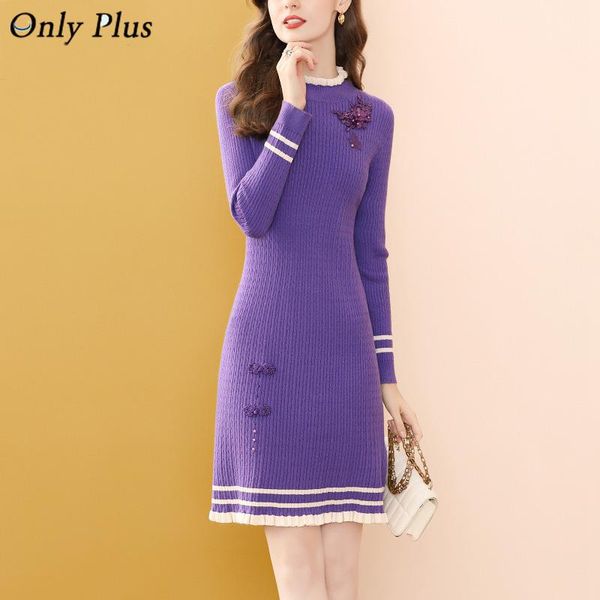 itoolin purple knitted dresses long sleeve vintage slim bodycon dress winter solid sweater women fashion casual, Black;gray
itoolin purple knitted dresses long sleeve vintage slim bodycon dress winter solid sweater women fashion casual, Black;gray